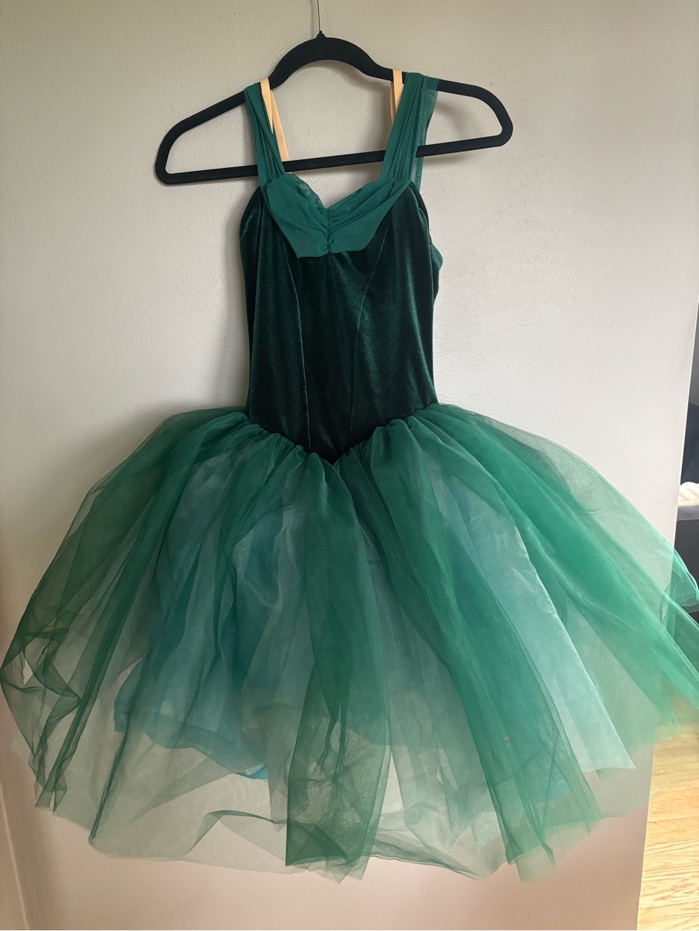 Weissman Emerald Green Tulle Ballet Costume